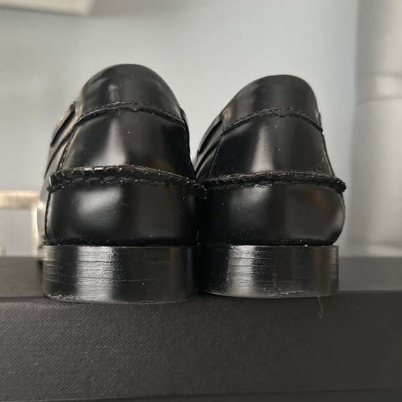 G.H. Bass & Co. Women's Black and White Loafers - Picture 3 of 3